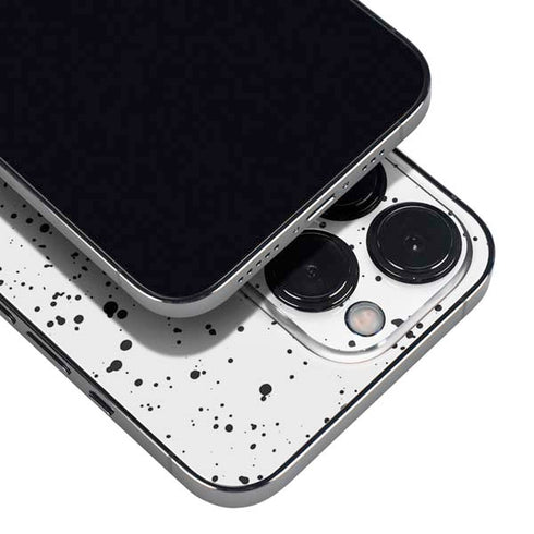 White Speckle iPhone 16 Pro Skin